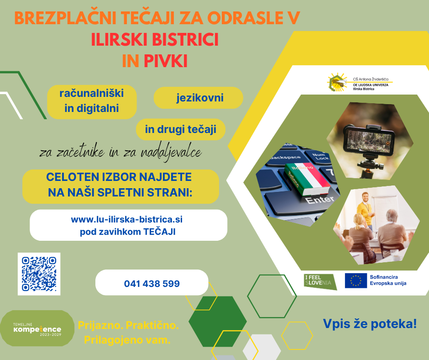 Vpis v jesenske tečaje (2)